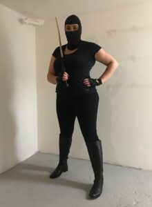 Agent Ida dressed for one of her other roleplay scenarios